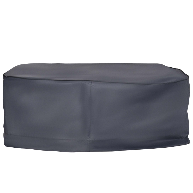 Outsunny 235Lx135Wx94H cm 2-3 Seater Sofa Waterproof Furniture Cover-Grey