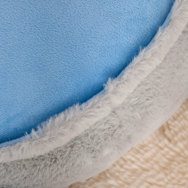 HOMCOM Animal Kids Sofa Chair Cartoon Cute Penguin Plush Armchair for 18-36 months Grey