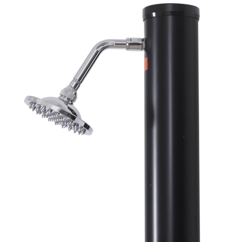 Ducha Solar Exterior de PVC 20L Perfecta como Ducha de Jardín o Ducha de Terraza Hasta 60℃ Para Piscinas al Aire Libre 218cm