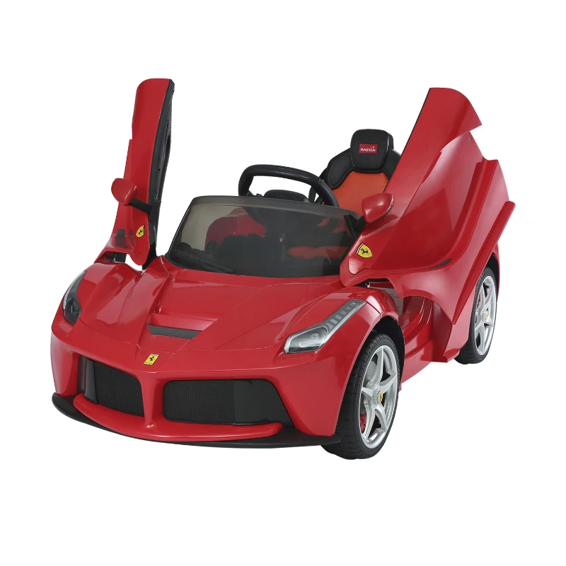 HomCom Coche Ferrari Rojo 121,9x60,4x51cm