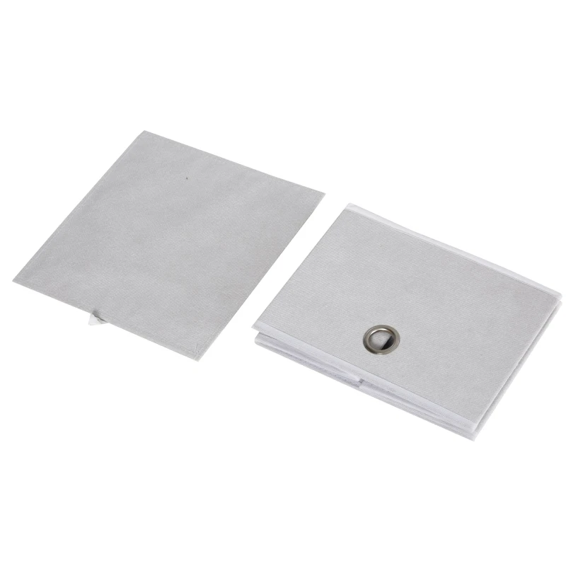 HOMCOM Armario de Almacenje Organizador de 6 Cajones con Marco X en Ambos Lados Diseño Simple Ligero 64,5x37,5x76 cm Blanco