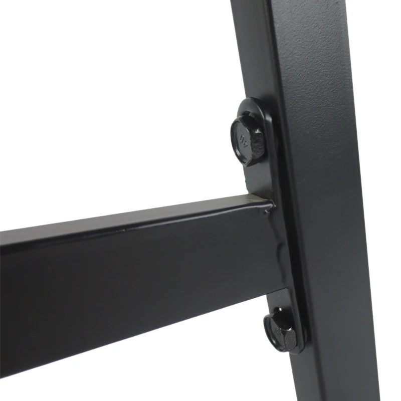 Outsunny® Conjuntos de Mesa y 2 Sillas de Jardín Muebles Comedor Exterior Bistro Café Set Jardín Terraza Sillón Ancho y Cómodo Acero