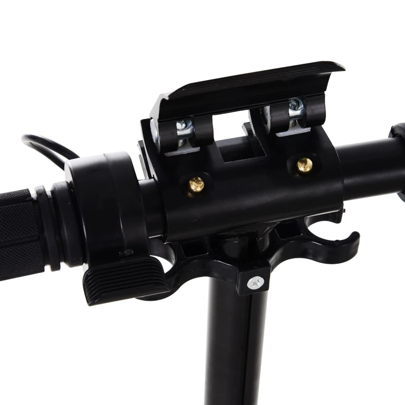 HOMCOM Patinete Eléctrico para Mayores de 14 Años E-Scooter Plegable Manillar Ajustable 12 km/h Batería Recargable 22,6V Monopatín 150W Carga 100kg