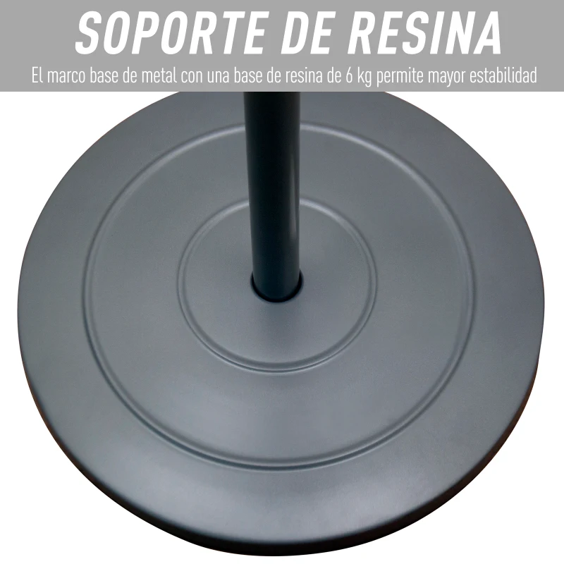 Outsunny Calentador Eléctrico de Halógeno de Aluminio Estufa de Pie de Exterior 1500w Jardín Independiente Patio Luz Exterior 44x44x200cm