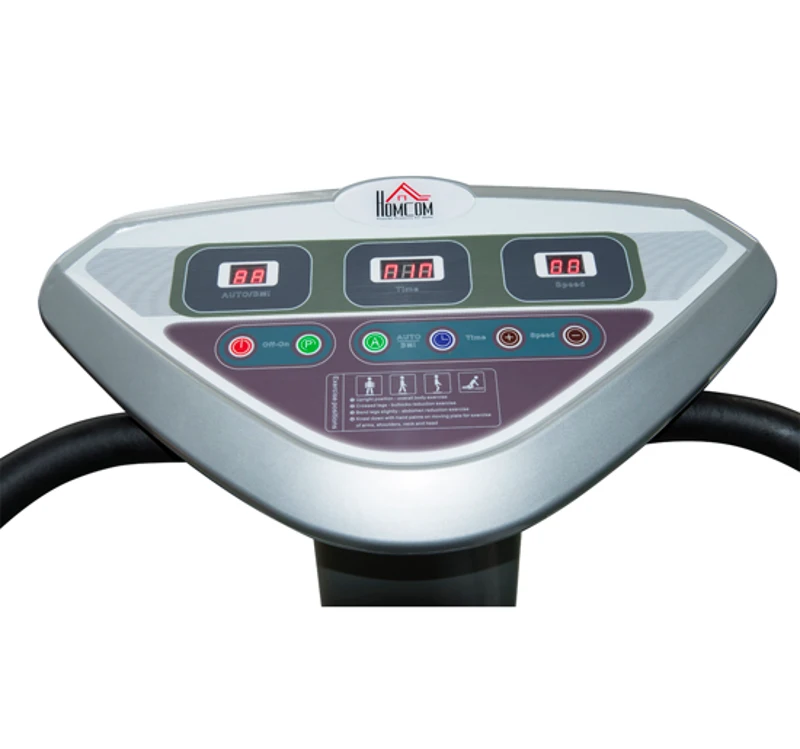 Plataforma Vibratoria 1000W Maquina Gimnasia + Plato de Vibración LCD BMI