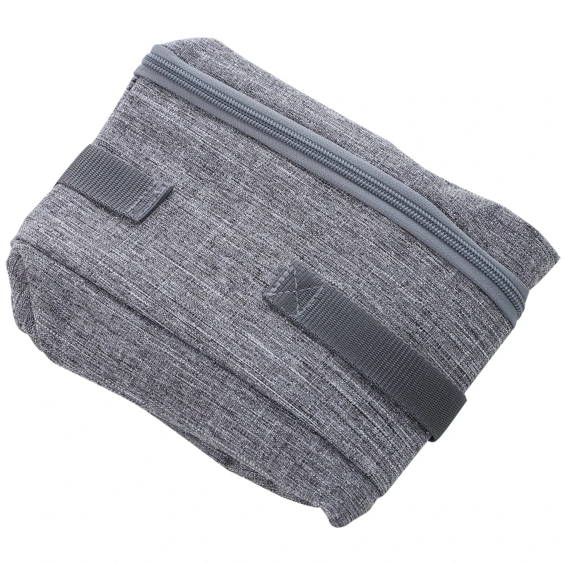 PawHut Arenero Plegable Portátil para Gatos Aseo Gatos con Asa y Cremallera 45x35x12 cm Gris Tela Oxford