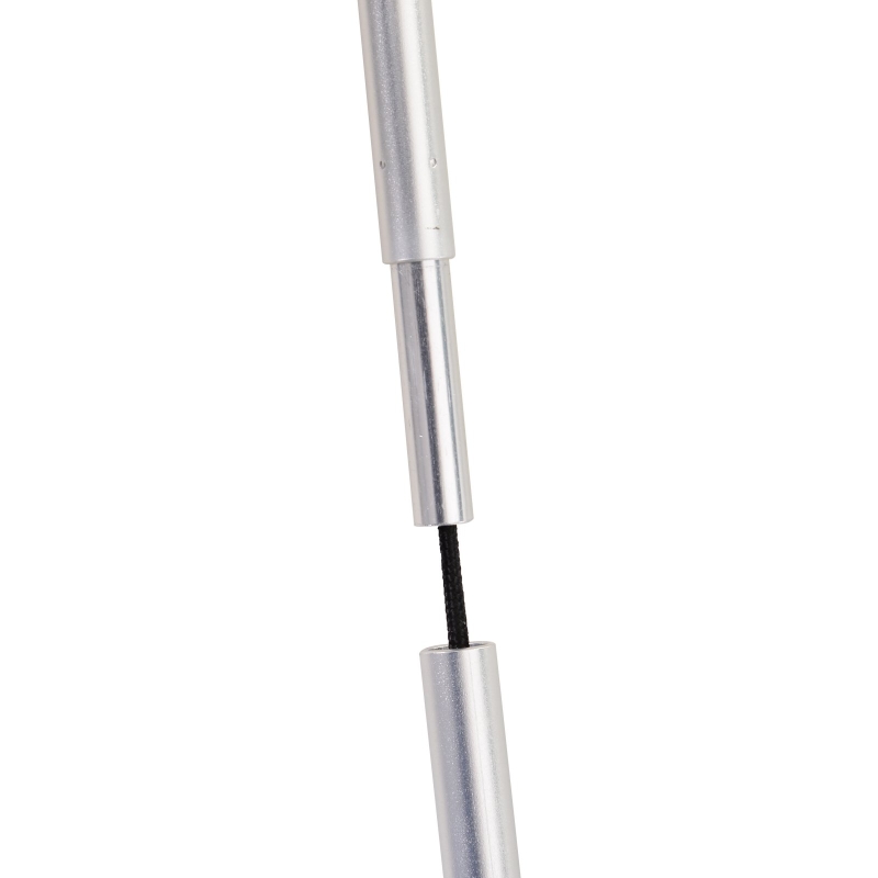 Silla de Camping Plegable con Bolsa de Transporte Altura Ajustable Ligera Sporta hasta 120kg Aluminio y Poliéster 58x49x55-64 cm Azul