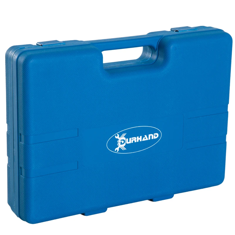 DURHAND Juego de Herramientas 44 Piezas Caja Maletín de Herramientas para Reparación Profesional Hogar Metal Azul