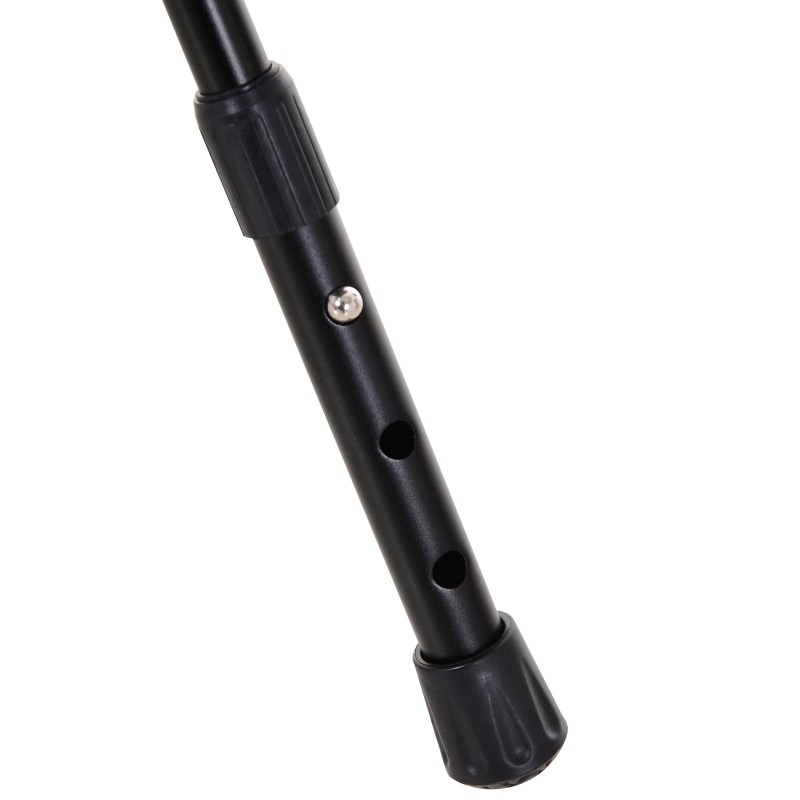 Silla de Camping Plegable con Bolsa de Transporte Altura Ajustable Ligera Sporta hasta 120kg Aluminio y Poliéster 58x49x55-64 cm Verde