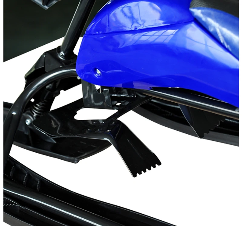 Trineo de Nieve 130x50x40 cm Modelo Moto Tubo Acero Esquiar Esqui Carga Max 80Kg