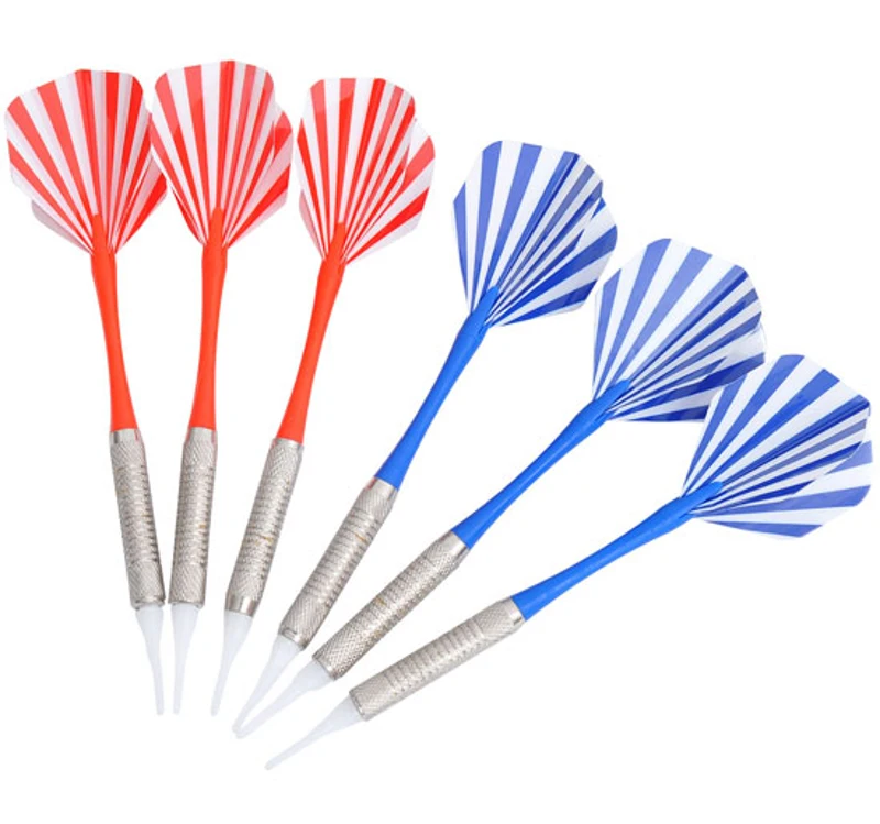 HOMCOM Diana electrónica digital 18 juegos y 159 variantes + 6 dardos de punta plastica