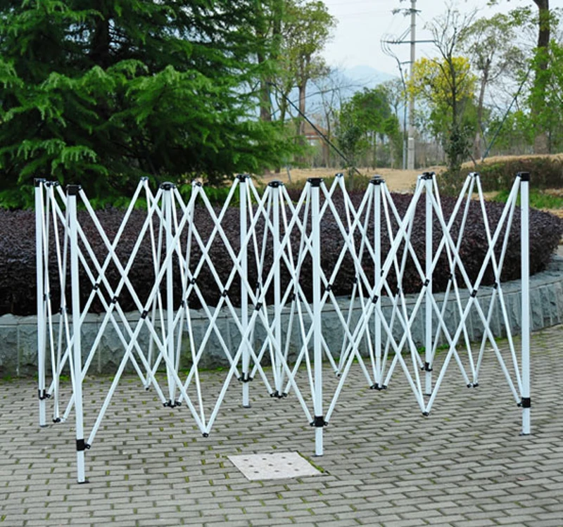 Carpa 6x3m Plegable Sistema Acordeon Paneles laterales Cortinas + Bolsa Transporte