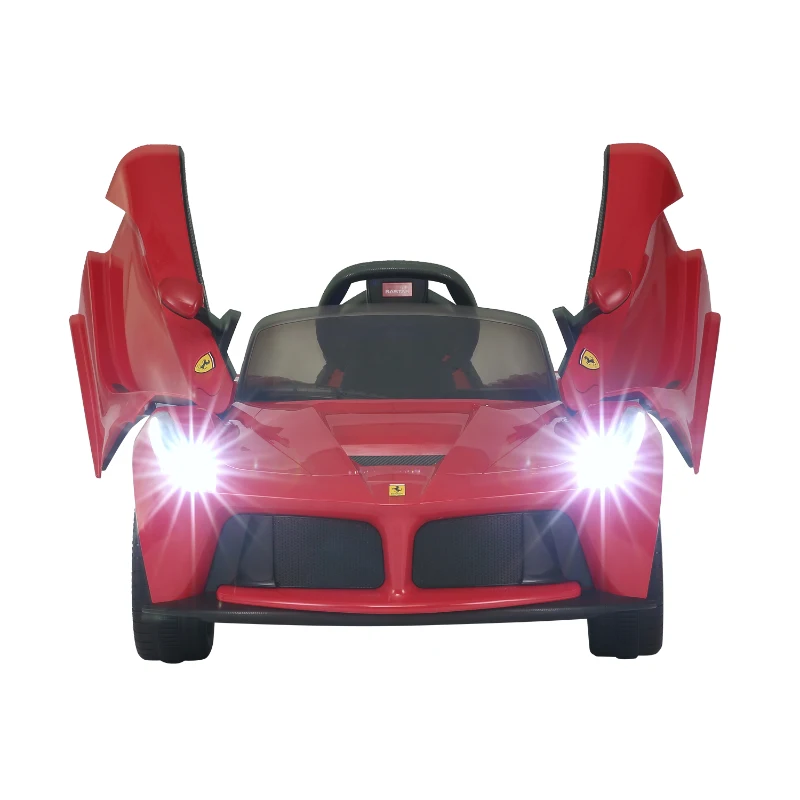 HomCom Coche Ferrari Rojo 121,9x60,4x51cm