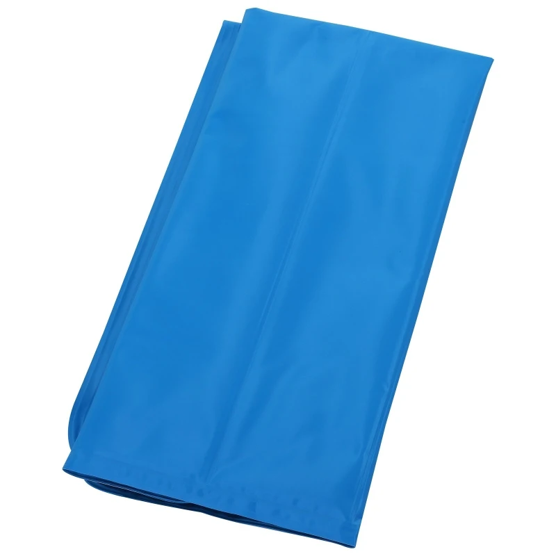 PawHut Alfombrillas de Enfriamiento para Mascotas Gel de Refrigeración para Perros y Gatos Baja Temperatura 2-6 Horas Fácil de Guardar Alta Comodidad 90x60x1cm Azul