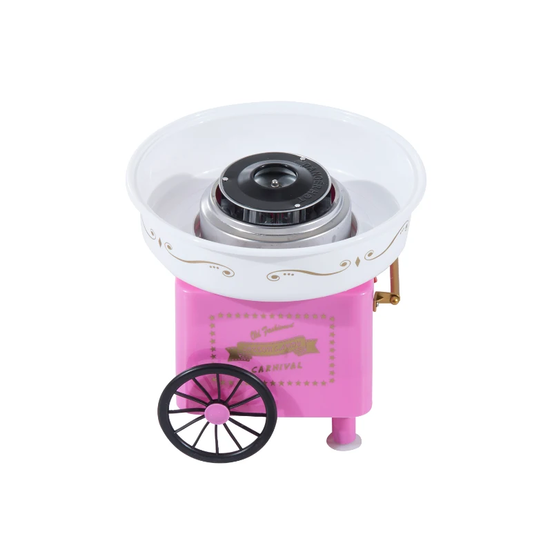 HOMCOM Electric Candy Floss Machine, 450W-Pink