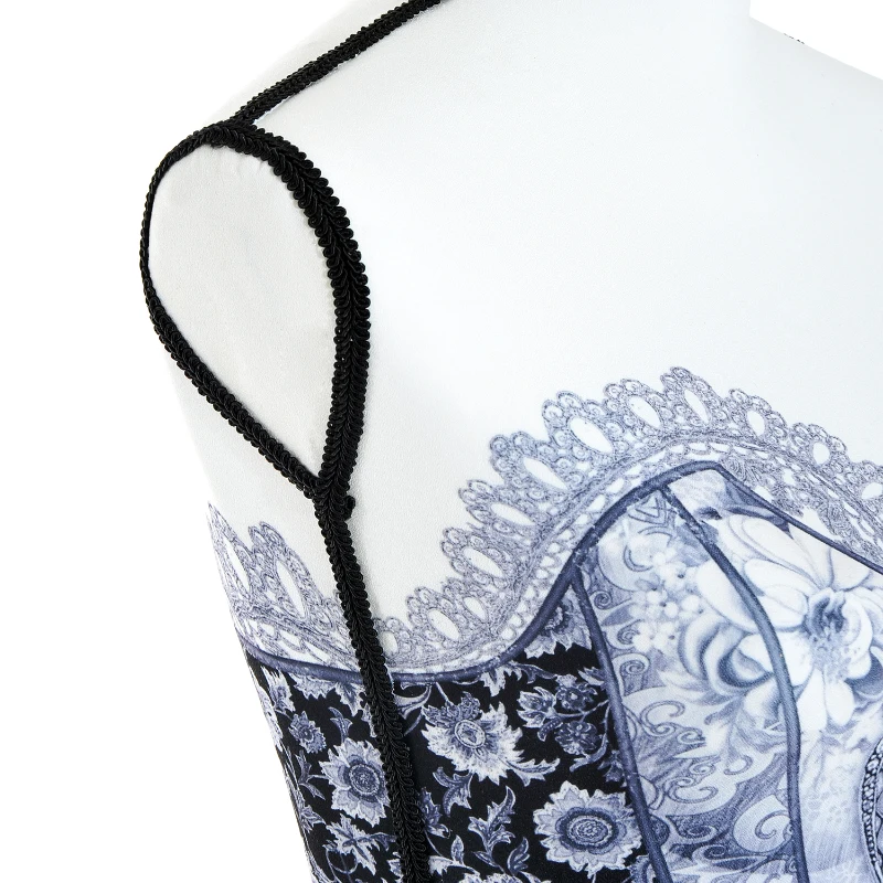 HomCom® Maniquí Femenino de Costura Busto de Señora Altura Ajustable a 130-168cm