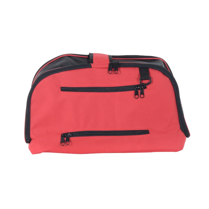 Transportin Perro Gato Plegable Portátil Correa Bolso Estera Lana Maleta Trolley Viaje Mascota