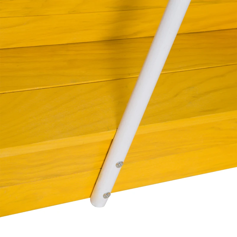 HOMCOM Arenero Niños Cajón Caja Parque de Arena para Juego Estilo Barco Juguete Playa Jardín Patio 157.5x78x46cm Madera