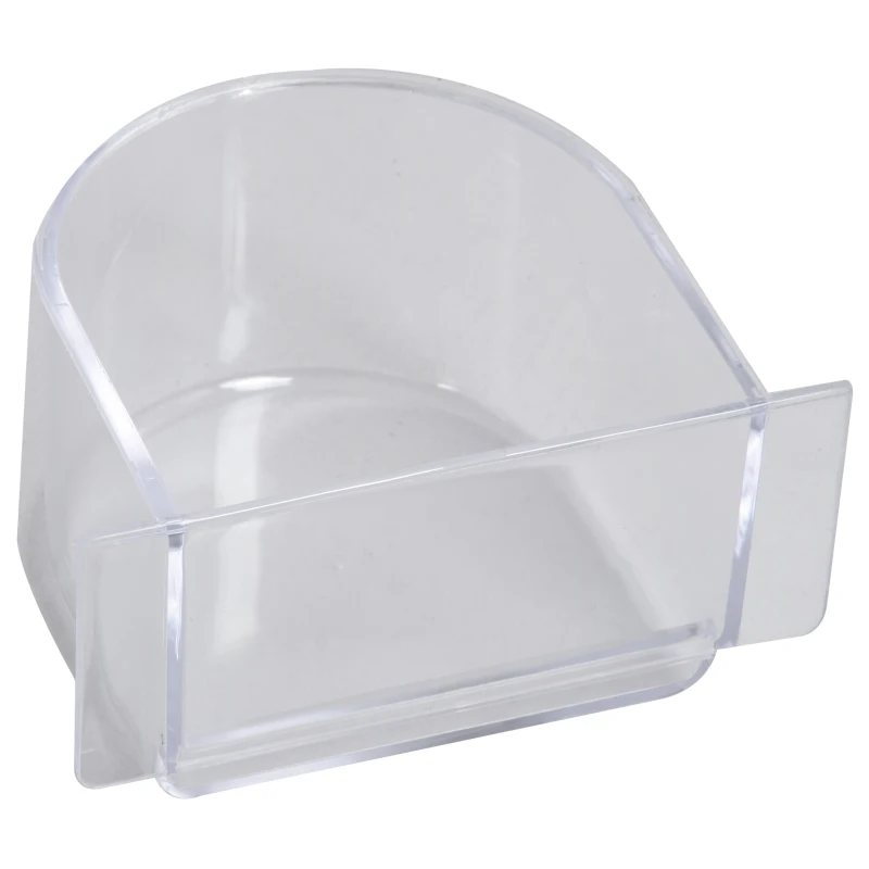 PawHut Jaula para Pájaros Grande de 2 Pisos Convertible en Sola Jaula con Ruedas 8 Comederos 4 Perchas y Bandejas Extraíbles para Canarios Loros 71,5x72x170 cm Negro