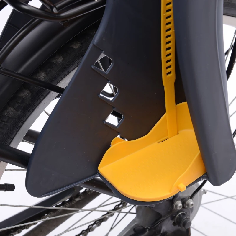 Homcom - Silla infantil bicibleta bebe niños portabebe bike baby seat sillita bici bebes Carga Maxima 22 Kg