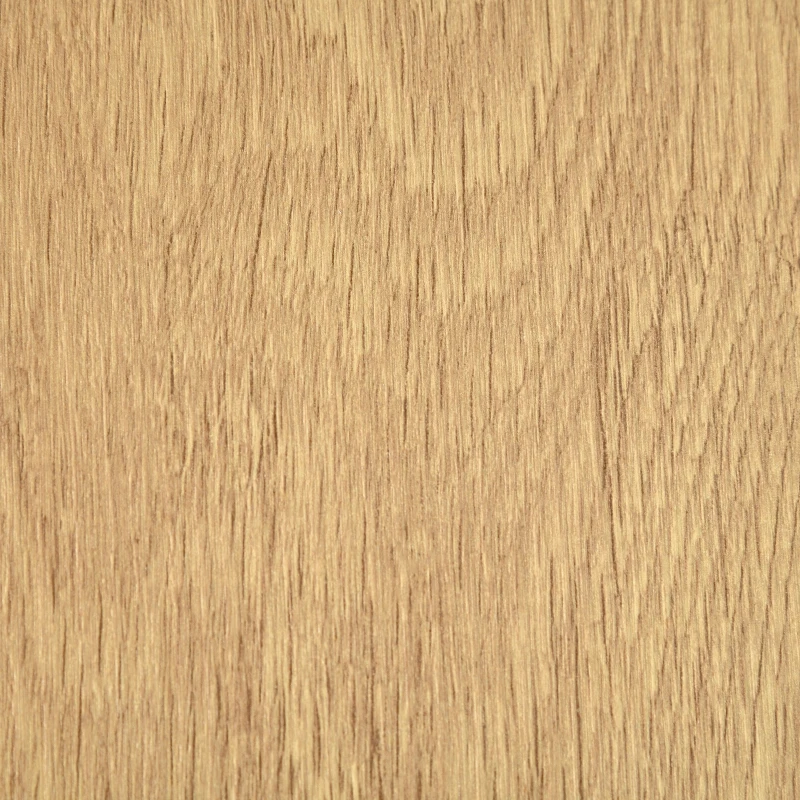 HOMCOM Mesa de Comedor Rectangular Mesa de Cocina Salón Moderna con Patas de Metal y Almohadillas Ajustables 120x80x76 cm Color Roble