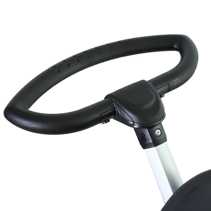 HomCom® Triciclo Bebé 4 en 1 Trolley Trike Bicicletas para Niños +18 Mes Evolutivo Capota Barra y Pedales Desmontables Gris