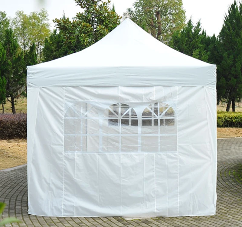 Carpa 6x3m Plegable Sistema Acordeon Paneles laterales Cortinas + Bolsa Transporte