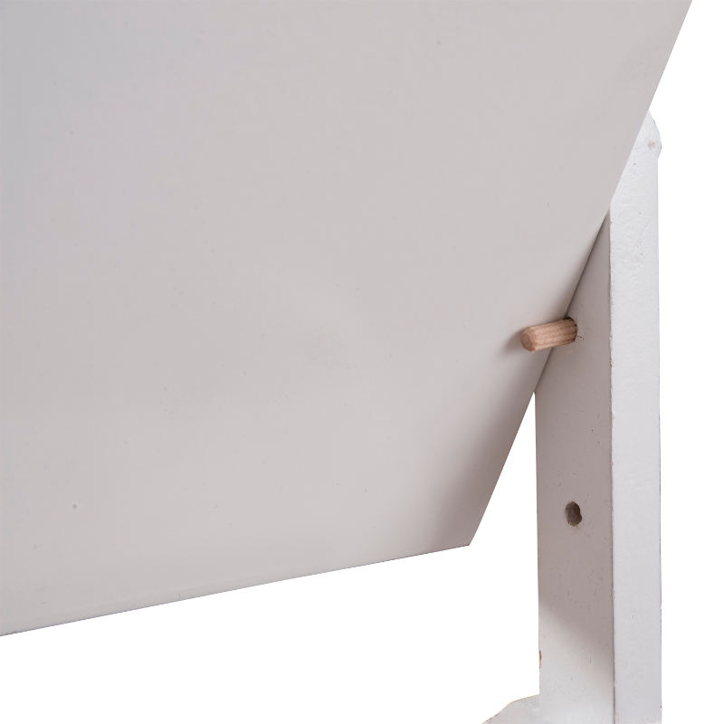 HOMCOM Joyero con Espejo 22x12x25cm para Tocador Mesita de Noche guardar Joyas Anillos