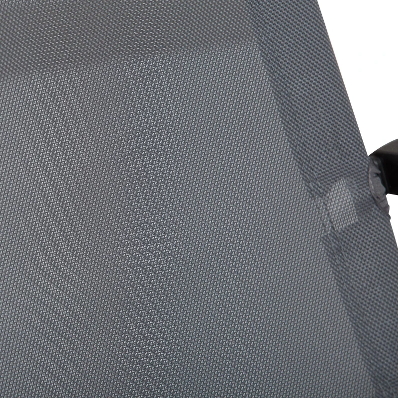 Outsunny Outdoor Juego de Comedor de Jardín de 5 Piezas Sillas y Mesas Plegables Muebles Exteriores para Terraza con Orificio para Sombrillas