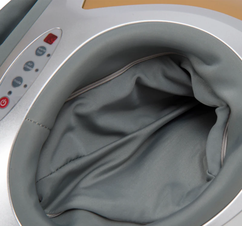 Masajeador de Pies Multiuso Reflexoterapia y Calor Color Oro NUEVO