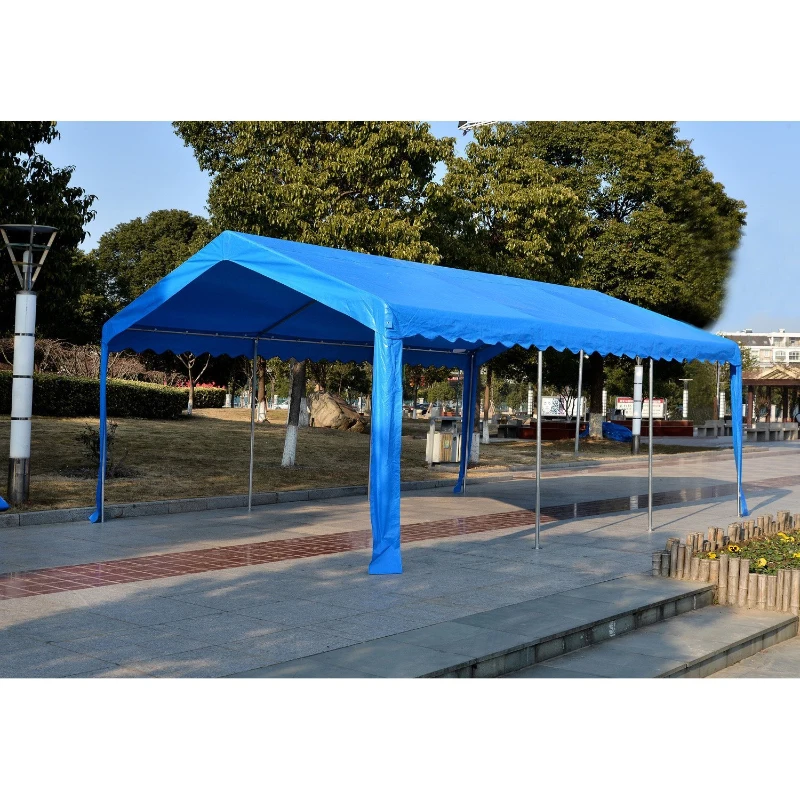 Carpa 6x4x2.8m Acero Galvanizado Pabellon Recepcion Boda Gazebo Cenador