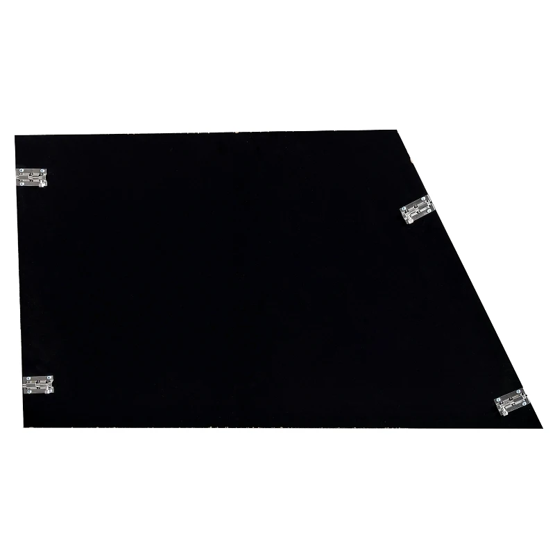 Pawhut Jaula de Transporte Hermética Para Perros - Aluminio y Madera Contrachapada - 104x91x69cm