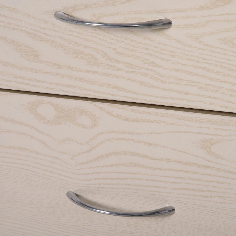 Cajonera Archivador con Ruedas Armario Archivador Móvil Cajonera Madera Seguro para Oficina con Llave para Organizar Documentos en Oficina o Hogar 40x44x54.6cm