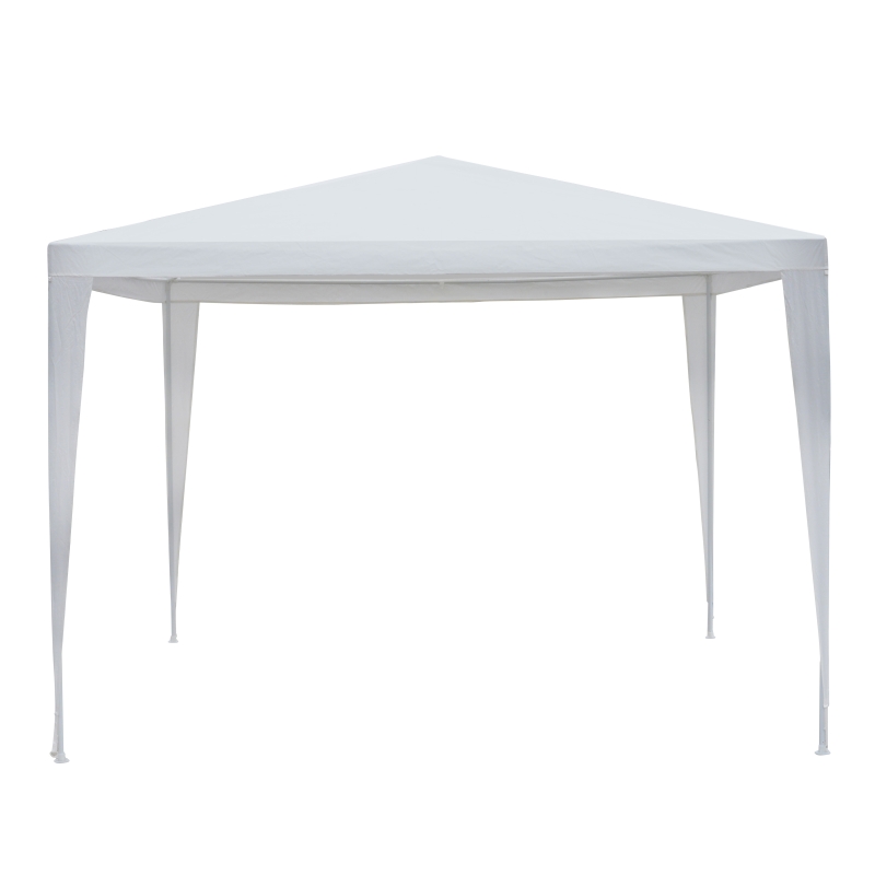 Outsunny® Carpa Impermeable de Jardín Acero Oxford Blanco 3x3m