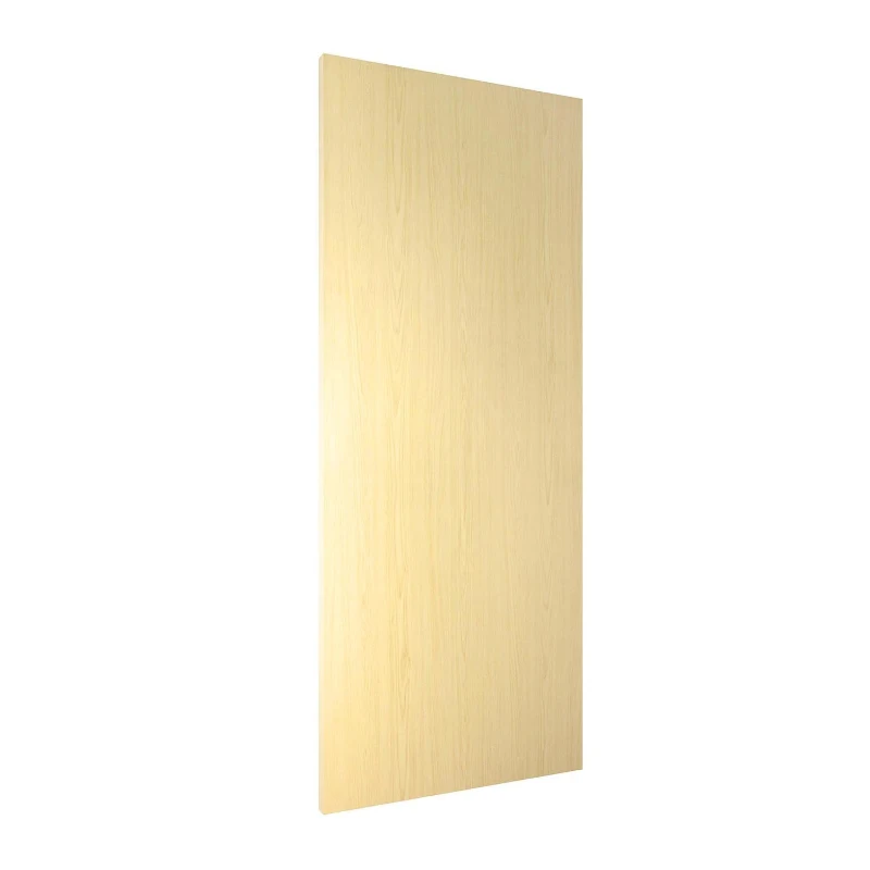 Puerta Corredera Madera y Aluminio 203.5x88x4cm Sistema Deslizamiento Corrediza