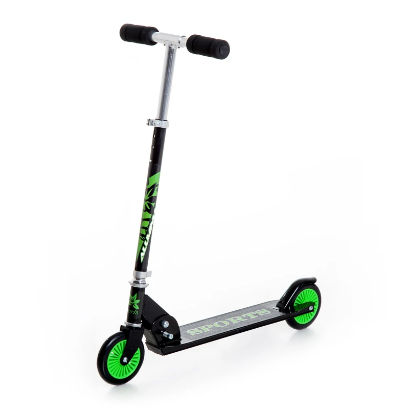 HOMCOM Adjustable Aluminium Kids Scooter-Green