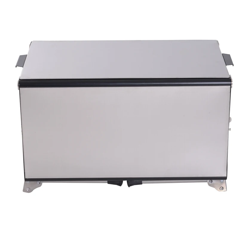 Outsunny 3 en 1 Cocina Portátil Multifuncional del Aire Libre Barbacoa de Carbón Quemador Gas Convertible en Mesa Plegable