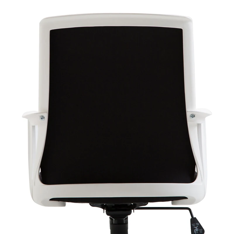 HOMCOM Silla de Escritorio y Oficina Silla de Ordenador Giratoria y Ergonómica con Altura Ajustable Ruedas y Tejido de Malla para Oficina Hogar Estudio 59x61x93-103cm