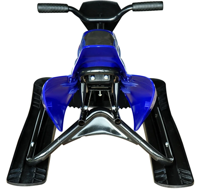 Trineo de Nieve 130x50x40 cm Modelo Moto Tubo Acero Esquiar Esqui Carga Max 80Kg