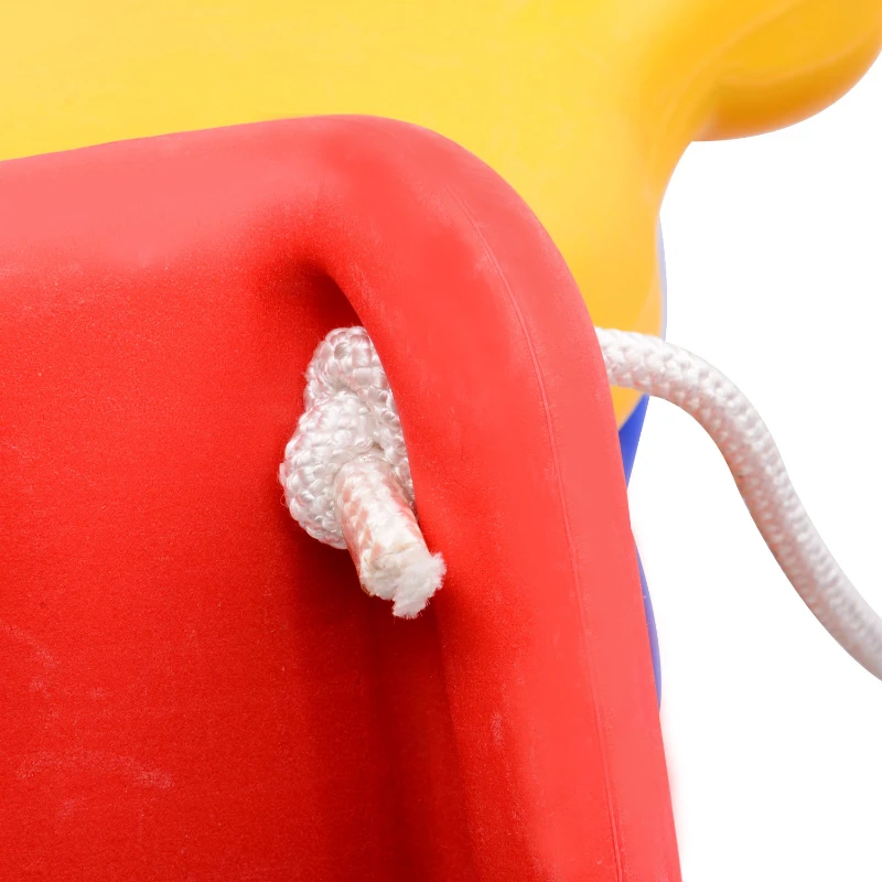 HOMCOM Columpio Infantil 90x120x66cm Niños de 9 a 36 meses Carga Max 50Kg