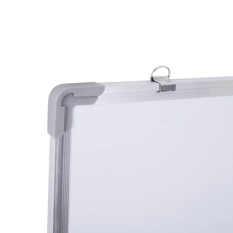 Pizarra Magnética Blanca con 10 Imanes, 1 Borrador y 4 Rotuladores - Blanca - 110x80cm