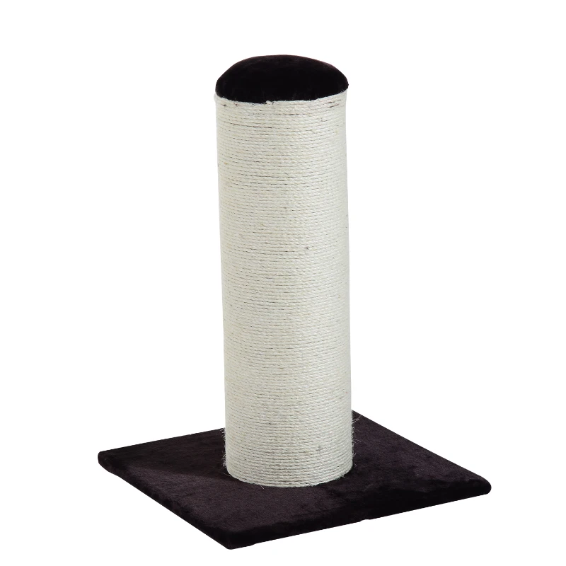 PawHut Rascador para Gatos Altura 72cm Rascadores Arbol Poste Juego Arañar Cafe