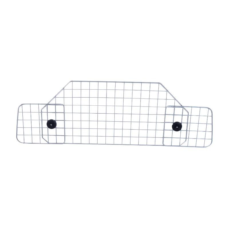 PawHut Reja Separador Perro 89-122x41cm Valla Extensible Reja Separadora Coche Mascotas
