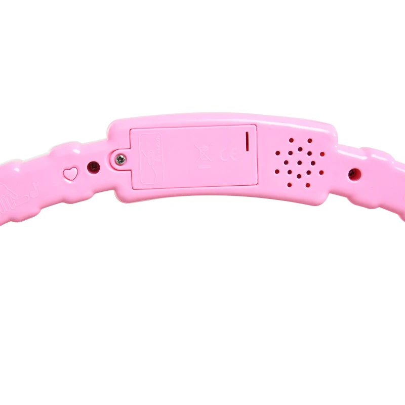 HOMCOM Set de Carrito de Compras para Niños Mayores de 3 Años Juguete Infantil 38 Piezas Funciones de Música y Luz 41,5x33,5x48,5 cm Rosa