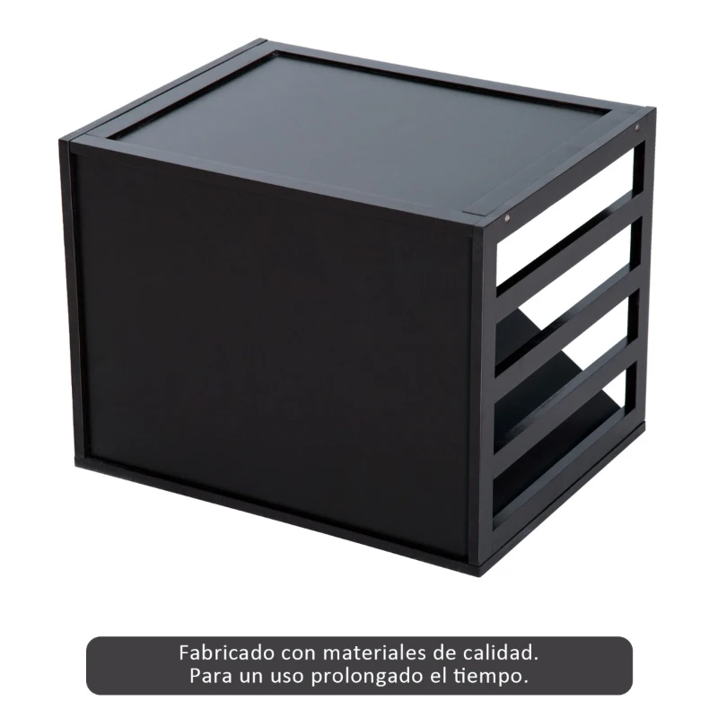 HOMCOM Botellero Madera Estante de Vino Forma X Creativo y Decorativo Apilable para 16 Botellas 45x35x34.5cm Marrón