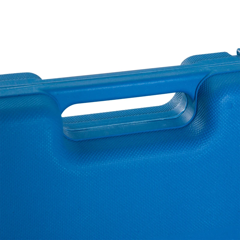 DURHAND Juego de Herramientas 44 Piezas Caja Maletín de Herramientas para Reparación Profesional Hogar Metal Azul