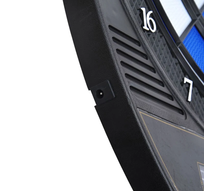 Homcom - Diana electrónica digital 6 dardos 16 jugadores 27 juegos 253 variantes bar casa