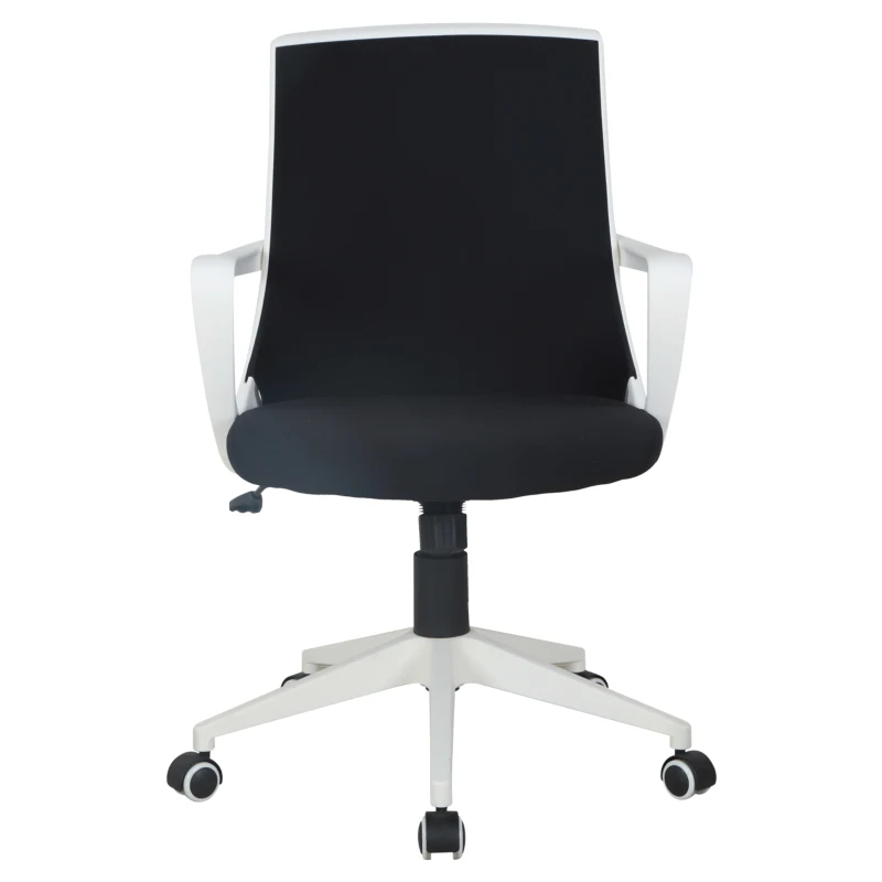 HOMCOM Silla de Escritorio y Oficina Silla de Ordenador Giratoria y Ergonómica con Altura Ajustable Ruedas y Tejido de Malla para Oficina Hogar Estudio 59x61x93-103cm