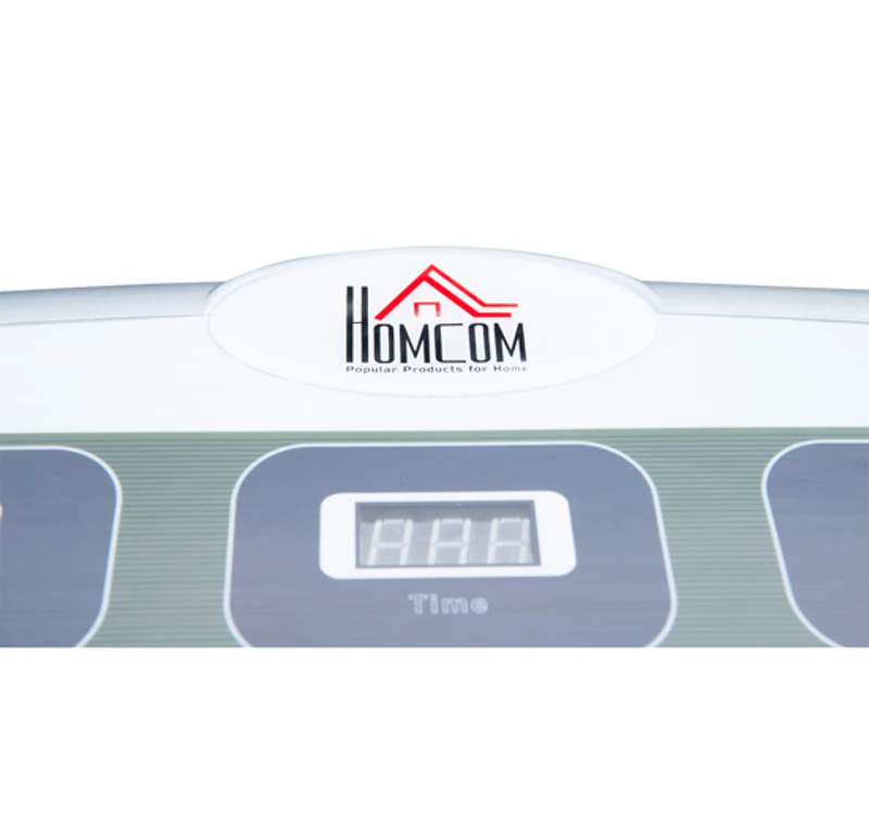 Plataforma Vibratoria 1000W Maquina Gimnasia + Plato de Vibración LCD BMI