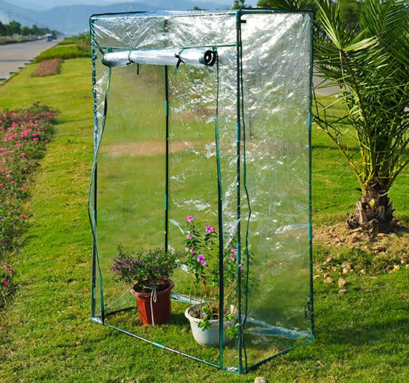 Invernadero Caseta JardinTomates Tienda Armario Cultivo Tomates 100x50x150 cm